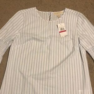 NWT Michael Kors Long Sleeve blouse XS MSRP $84